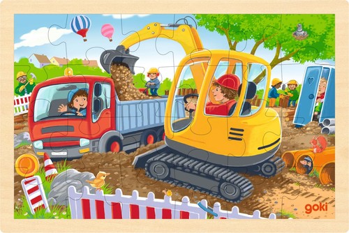 Puzzle 57338 per escavatori - per, 24